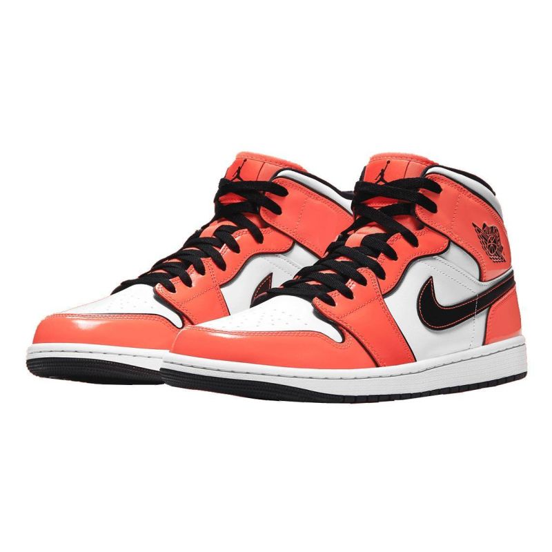 AIR Jordan 1 Mid SE Turf Orange - narancssárga cipő