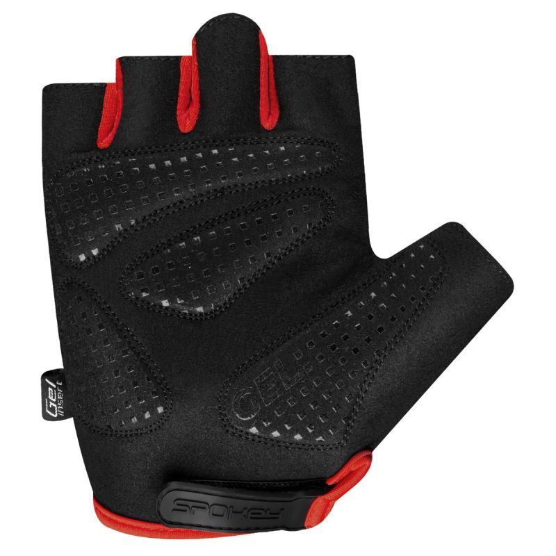 Spokey Avare M BK/RD M cycling gloves SPK-941080 Kesztyű