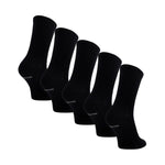 Men's socks 4F M481 5-pack deep 4FWMM00USOCM481 20S fekete zokni
