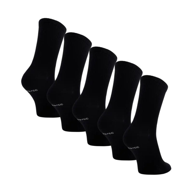Men's socks 4F M481 5-pack deep 4FWMM00USOCM481 20S fekete zokni