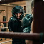 DBX Bushido "Black Dragon" Boxing Sparring Helmet | fekete fejvédő ARH-BlackDragon