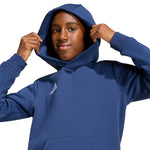 Adidas Entrada 26 Hoody Kids’ Sweatshirt Navy sötétkék gyerek kapucnis pulóver JZ6567