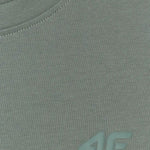 4f Men's T-shirt M2441 green 4FWAW25TTSHM2441 41S Ruházat