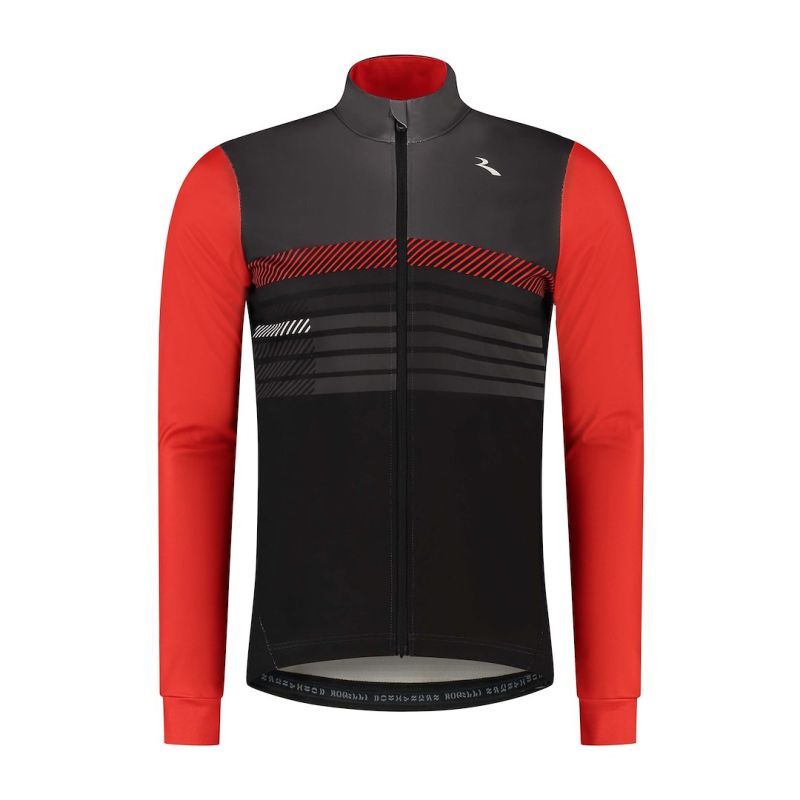 Rogelli STRYDE winter jacket 2XL piros kötött sapka SIRC1100006.600.2XL
