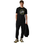 4F Men's T-shirt M2822 deep 20S fekete póló