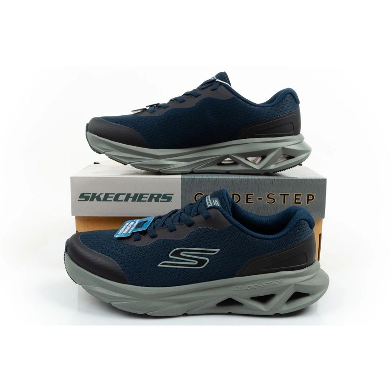 Skechers men's sneakers Glide-Step Vortex comfortable navy kék utcai cipő