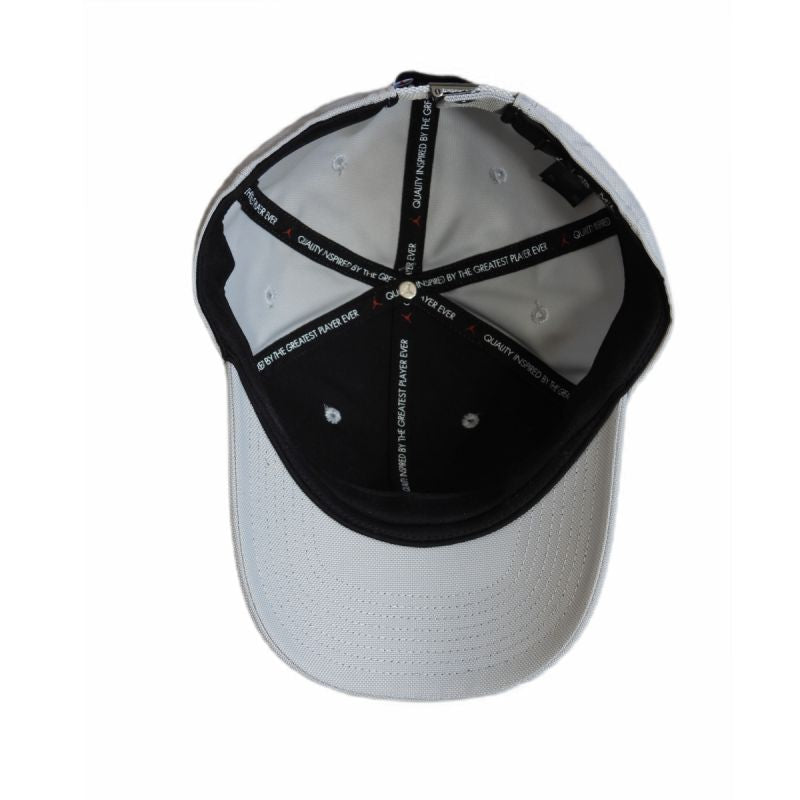 AIR Jordan Rise Structured Metal Jumpman Cap Gray - m/l hats, caps