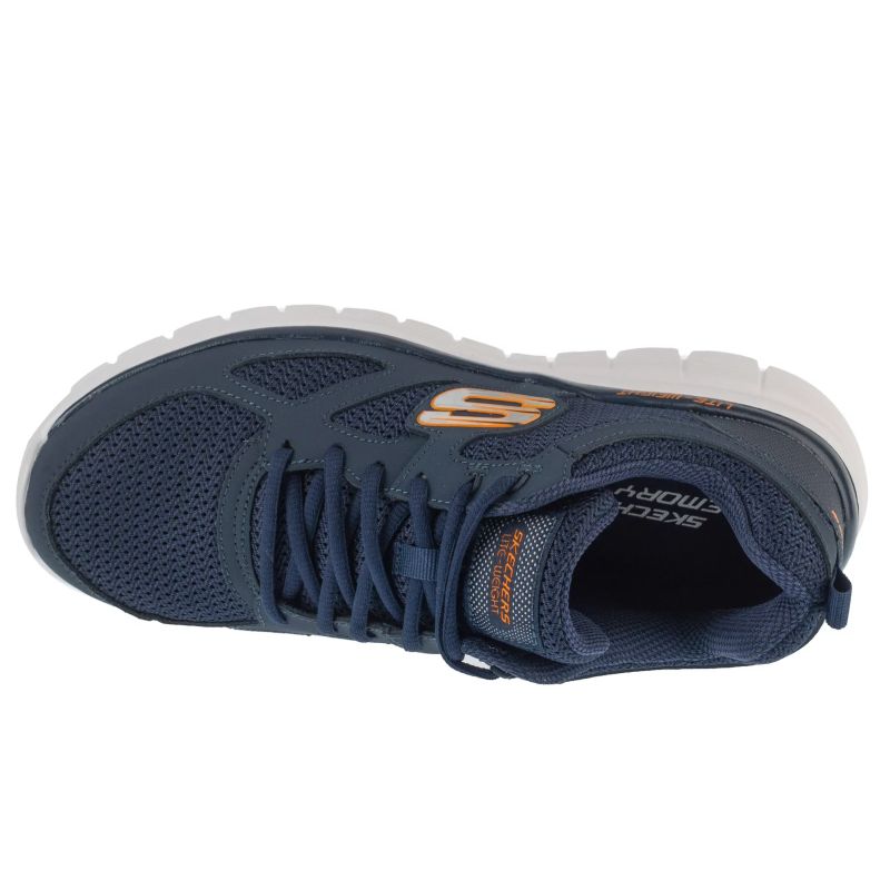 Skechers Burns Agoura Navy Blue sötétkék utcai cipő 52635-NVOR