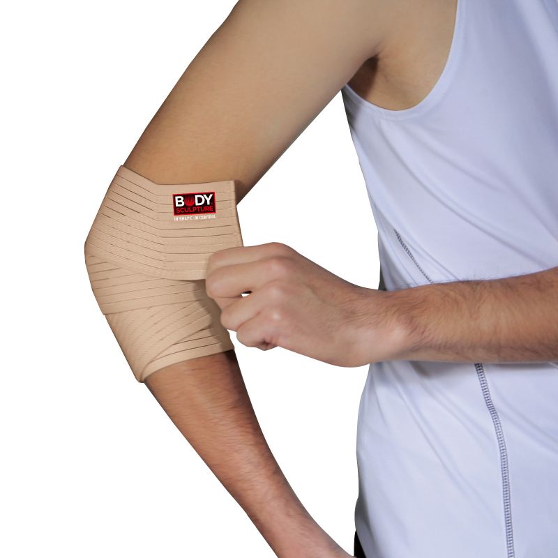 Body Sculpture Elastic Velcro Elbow Support karszalag BNS031