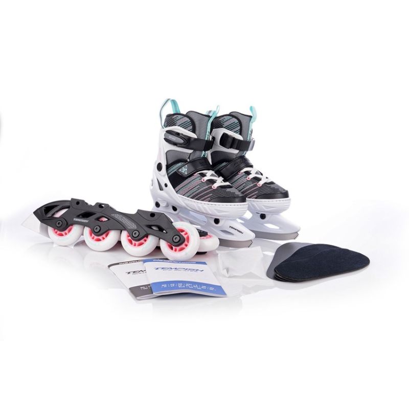 Tempish Adjustable Ice Skates/Roller Skates Systent Girl Duo korcsolya 13000008247-29