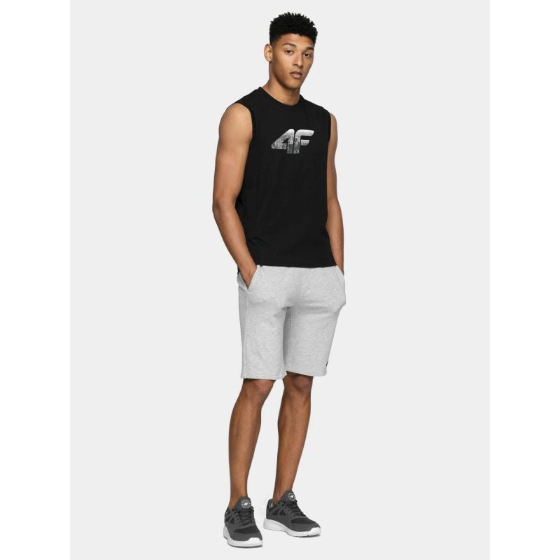 Men's sleeveless 4F 4FWSS26TSLEM357-20S 5xl póló
