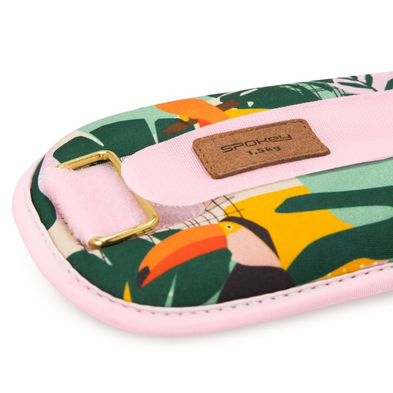 Spokey HOME JUNGLE ankle and wrist weights 2x 1.5 kg 1,5 kg edzéssegítő