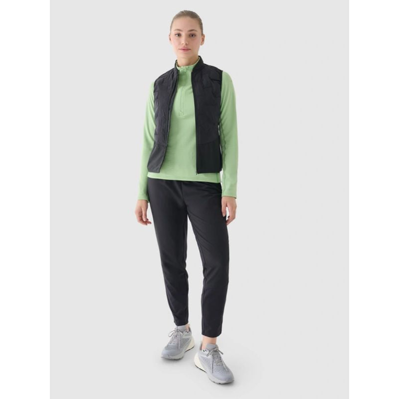 Women's slim quick-drying training sweatshirt 4F 4FWAW24TFSWF411-41S edzőruha