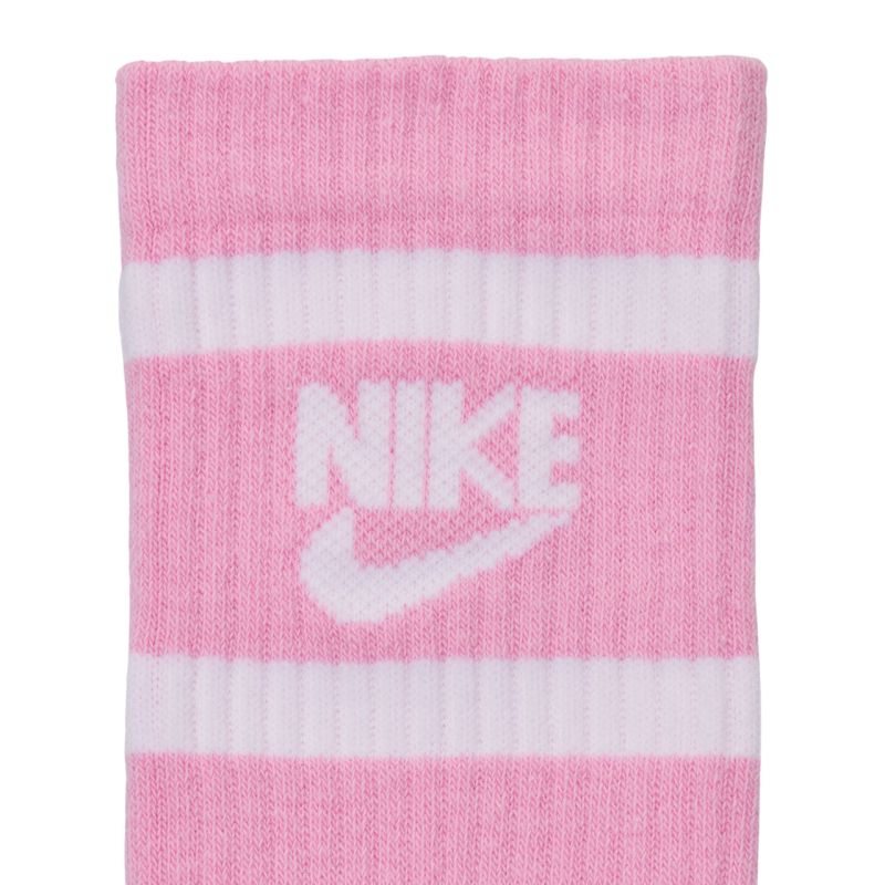 Nike Everyday Cush Crew Youth Socks White, Pink, szürke zokni