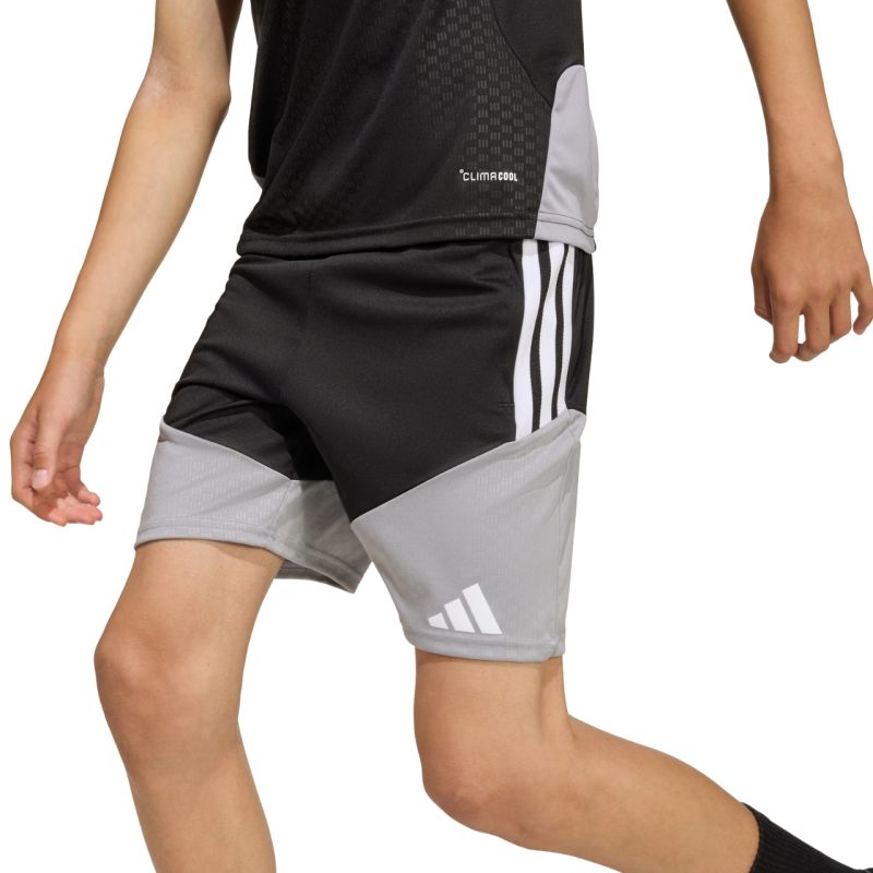 Adidas Tiro 26 Competition Training Kids' black-grey szürke gyerek rövidnadrág KA7655