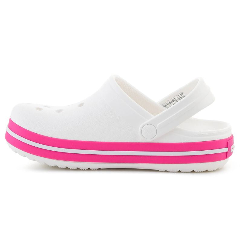 Crocs Crocband Kids Clog White/Pink Crush