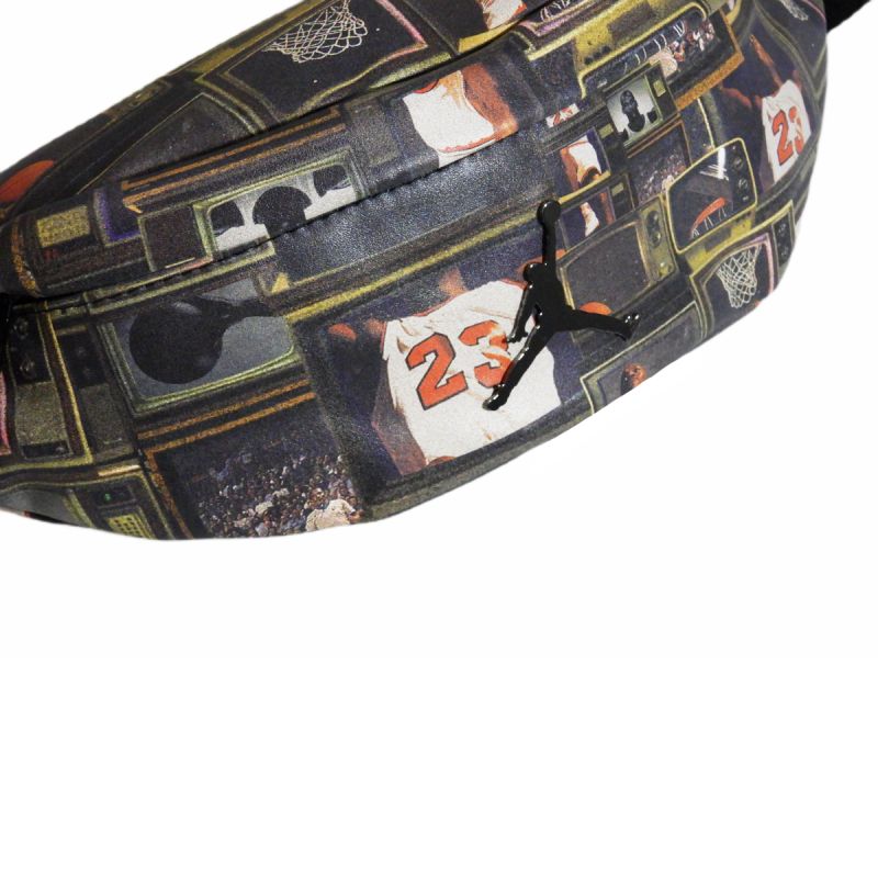AIR Jordan Jam Borough Gfx Crossbody Bag Black/Multi - uniwersalny sachets, belts, bags