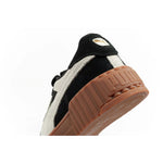 Puma women's sports sneakers Carina 3.0 leather fashionable fekete cipő