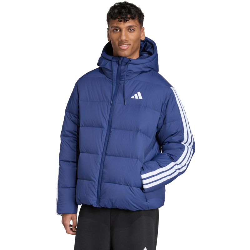 adidas Men's Ess 3S PD HD J jacket navy blue JX7799 General