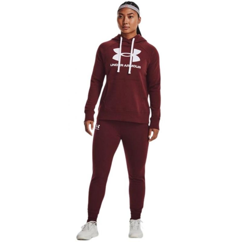 Under Armour Armor Rival Fleece Logo Hoodie W 1356318 690 Pulóver