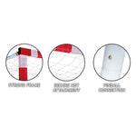 Dunlop Football goal with net cm Allround - uniwersalny kiegészítő 0666