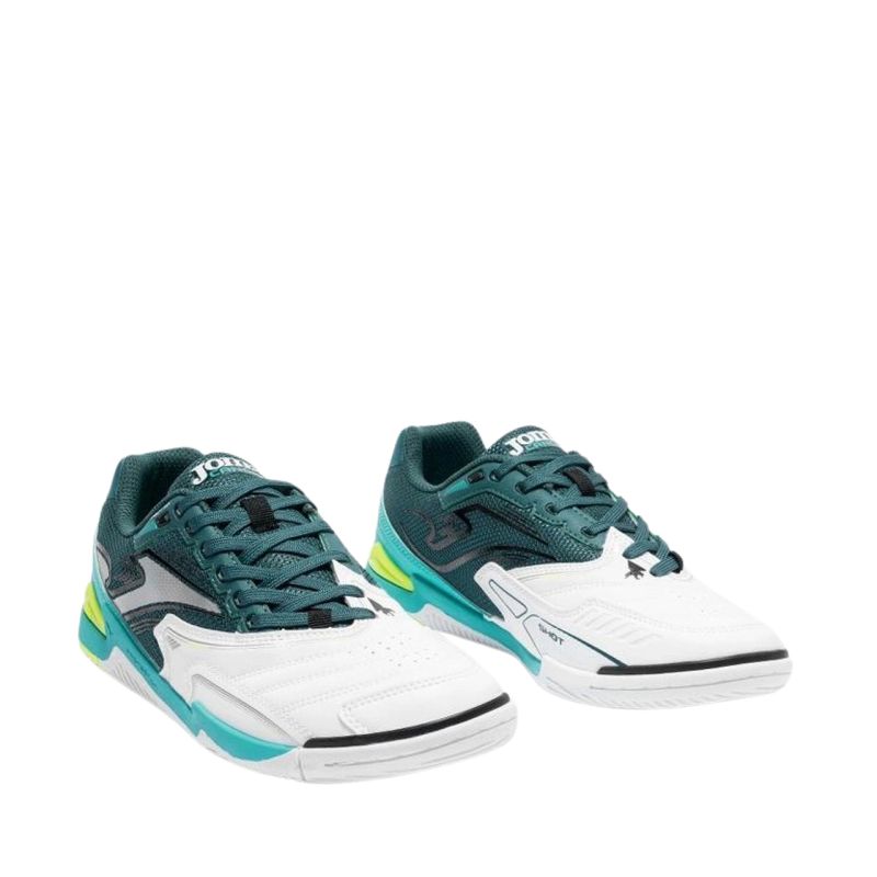 Joma Cancha 2602 Indoor Football white-green zöld focicipő CANS2602IN
