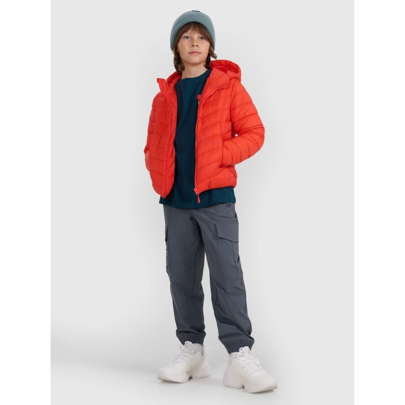 Boy's down with synthetic filling 4F 4FJRAW25TDJAM0819-62S kabát
