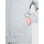Girls' sweatshirt with a hood, 4F 4FJWMM00TSWSF1861-25M kapucnis pulóver