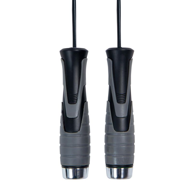 Body Sculpture Speed skipping rope with 2 x 100g weights BK szürke edzőfelszerelés BK256