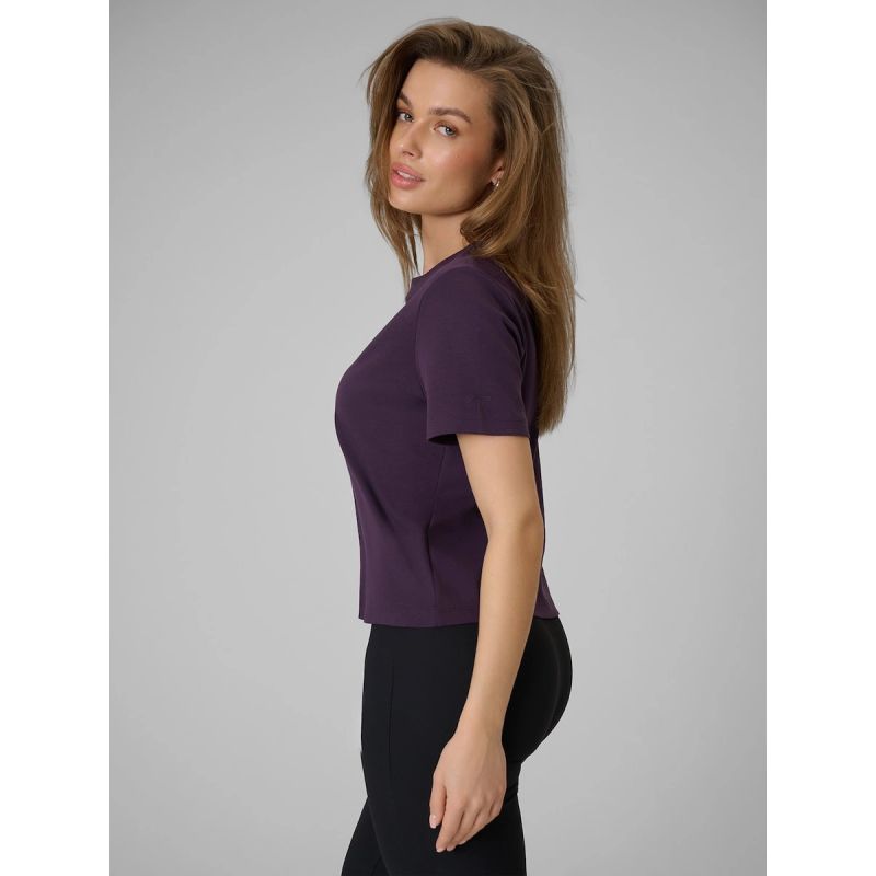 4F Women's regular plain T-shirt póló 4FRAW25TTSHF3625-50S