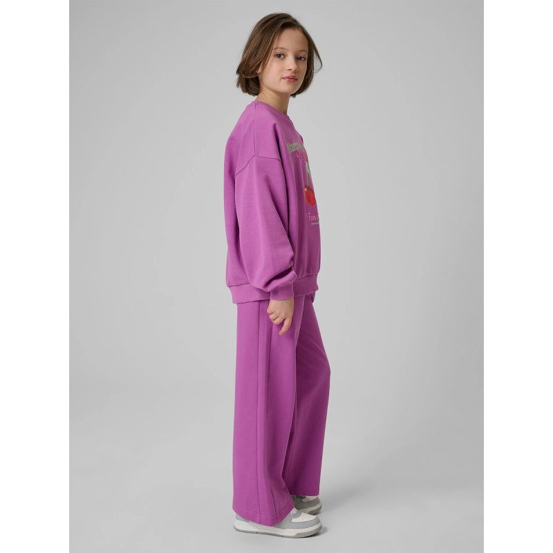 Trousers cas 4F JUNIOR 4FJRSS26TTROF1918-51S pants