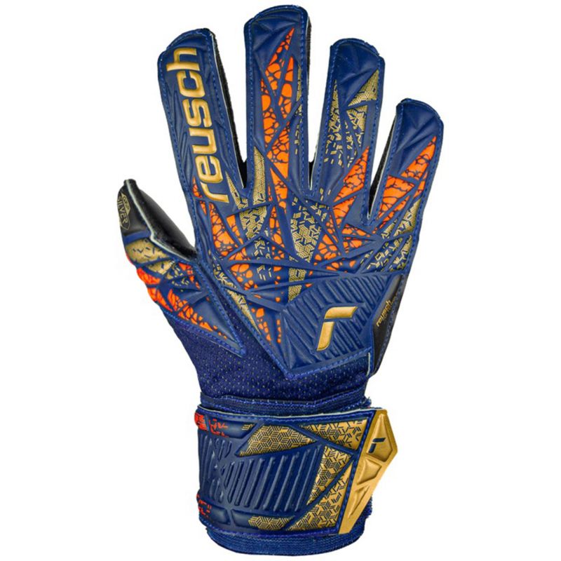 Reusch Attrakt Silver Jr 5472215 4411 goalkeeper gloves Kesztyű