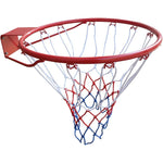 Enero Basketball Ring With Net 43cm Red piros nets