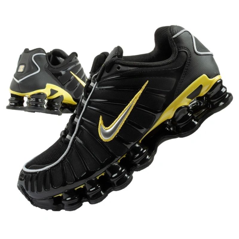 Nike Men Shox TL men's sports fashionable sneakers black fekete utcai cipő