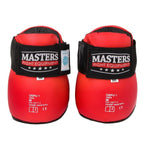 MASTERS FIGHT EQUIPMENT OSPU-1W KIDS Foot Protectors (WAKO APPROVED) (PRICE CHANGE) fekete védőfelszerelés 030611-2XS