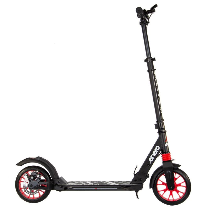 Enero Ultra Speed Scooter 200mm With Disc Brake Black fekete scooters