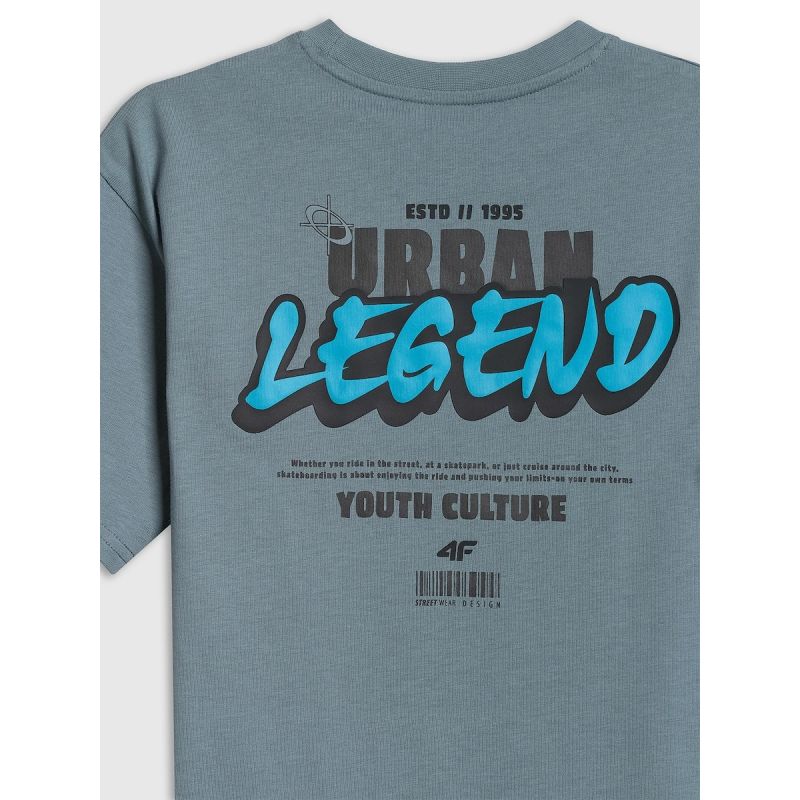 4F Boy's cotton T-shirt 158/164 ruházat 4FJRSS26TTSHM4175-46S