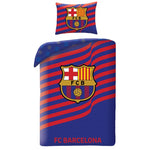 FC Barcelona cotton bedding set + 70x90 cm wielokolorowy kiegészítő FCB-4522BL