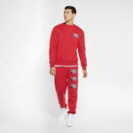 AIR Jordan Jumpman Fleece Sweatshirt Red - piros pulóver