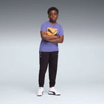 Puma BMW MMS Kids' Sweatpants Black Comfortable Sporty Style fekete melegítőnadrág