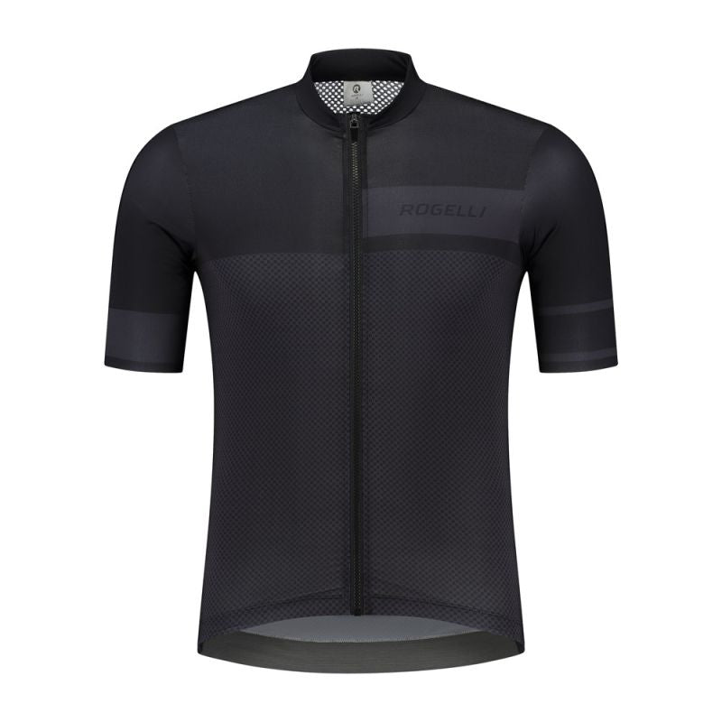 Rogelli men's BLOCK t-shirt fekete póló