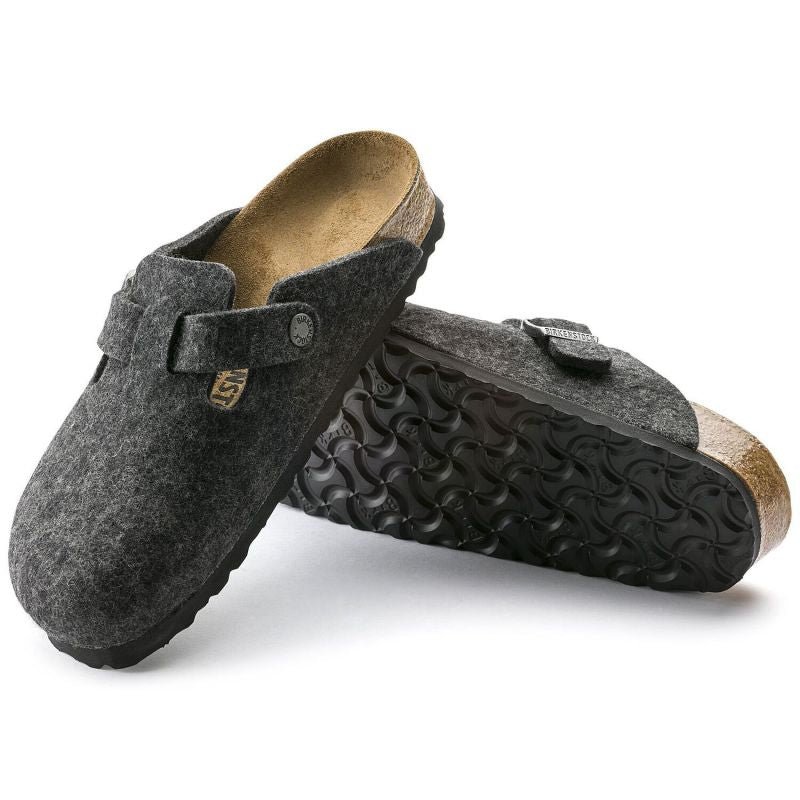Birkenstock Boston FE Anthrazit 160371 flip-flops cipő