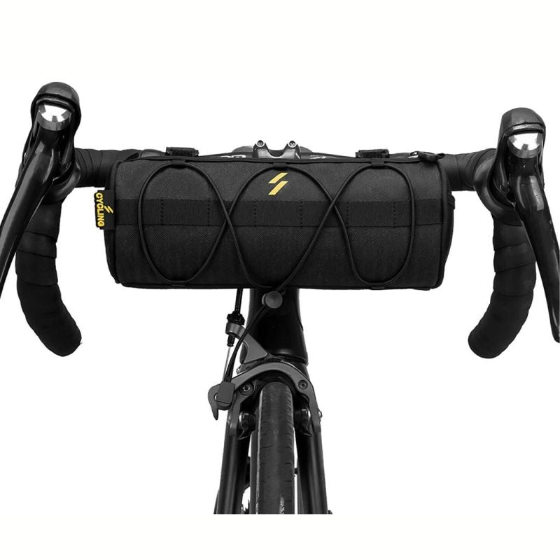 Rockbros Bike Handlebar Bag, Tube, Black fekete táska