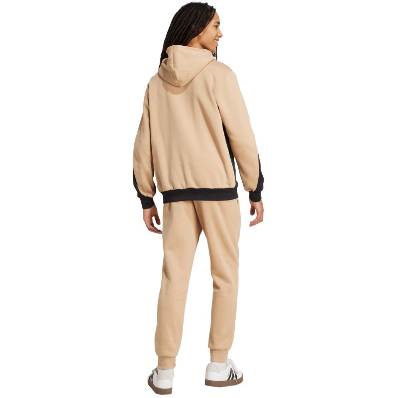 adidas Sportswear Fleece Colorblock Hooded M KB5265 tracksuit Edzőruha