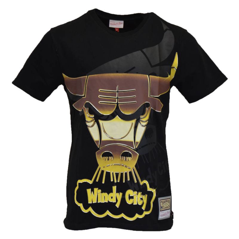 Mitchell & Ness NBA Big Face 4.0 NBA Chicago Bulls T-shirt póló