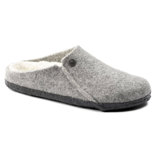 Birkenstock Zermatt Light Gray Wool Felt Insulated Men's/Women's Slippers Regular Wide (1015092) Kiegészítő