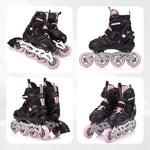 Meteor Roller Skates L 38-41 Urbo Black/Pink