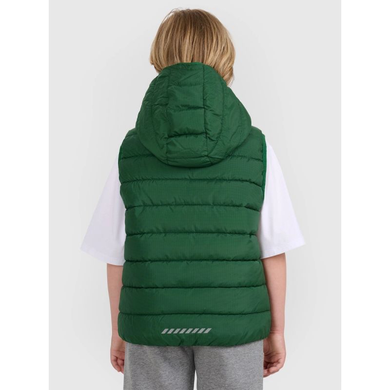 4f Boy's down vest with synthetic filling 4FJRAW25TVJAM324-41S Kiegészítő