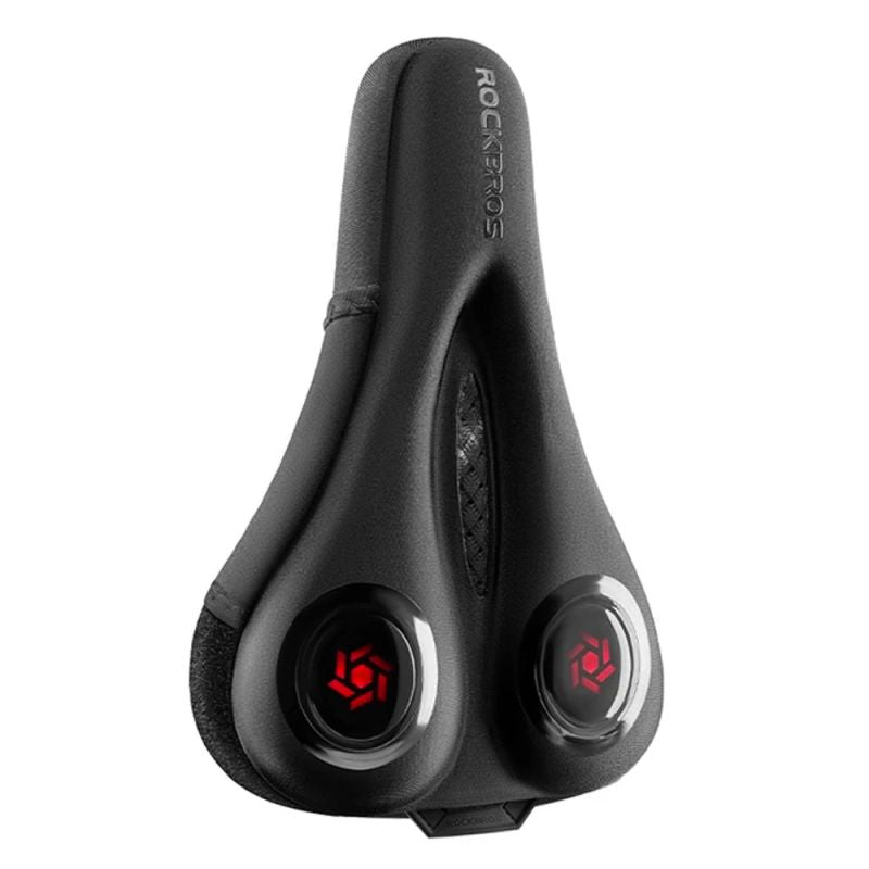 Rockbros saddle cover + rain cover - black and red czarny || czerwony covers
