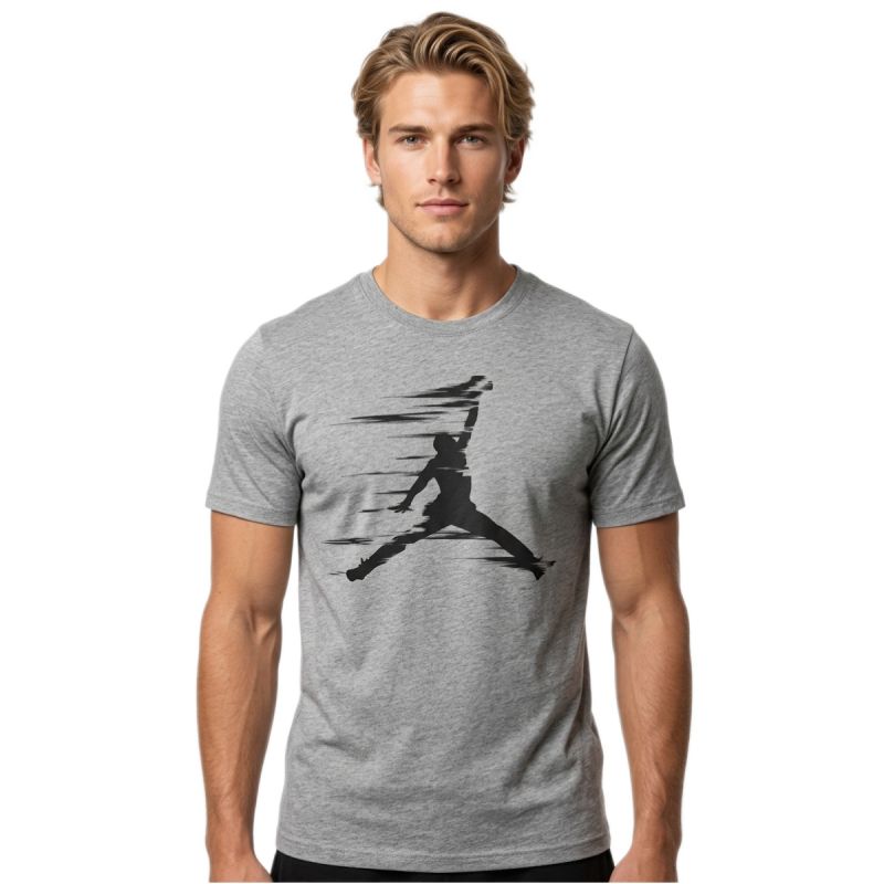 AIR Jordan Men's MVP Jumpman Crew T-shirt Gray - szürke póló